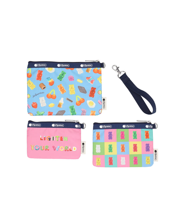 Lesportsac Wristlet Pouch Set