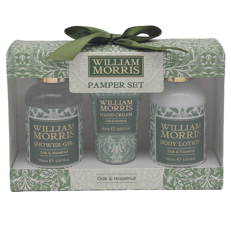 lesser & pavey ACORN PAMPER SET Wm. MORRIS OAK & HAZELNUT LP76396