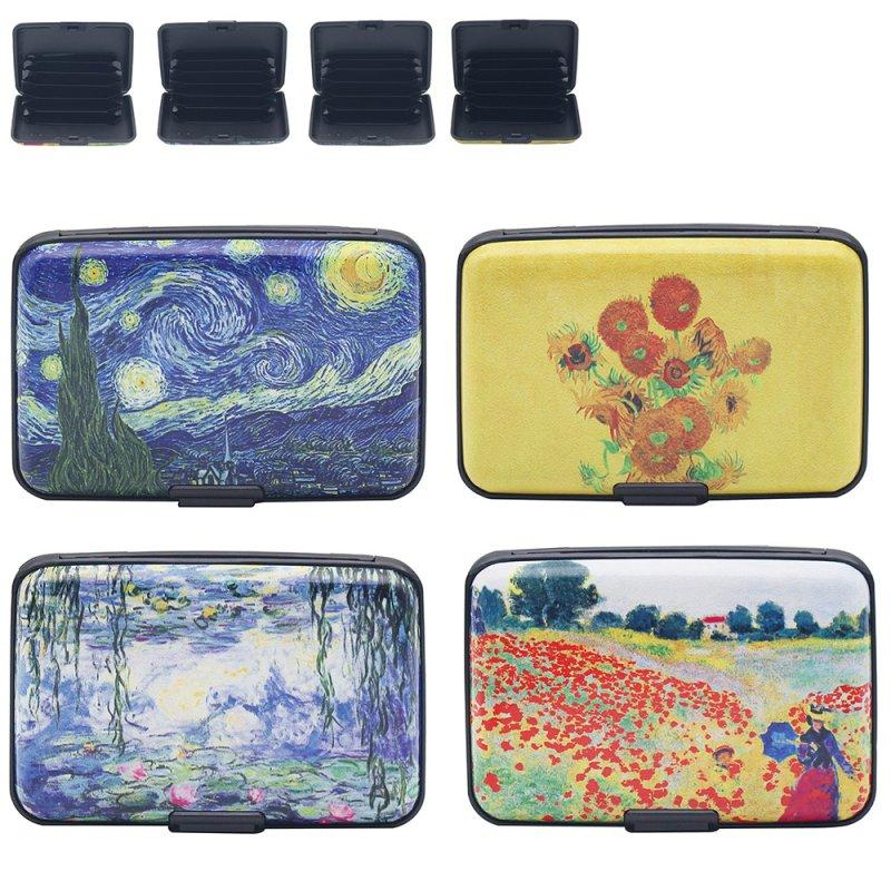 lesser & pavey ARTISTS CARD PROTECTOR 4 ASST VAN GOGH CLAUDE MONET LP74210