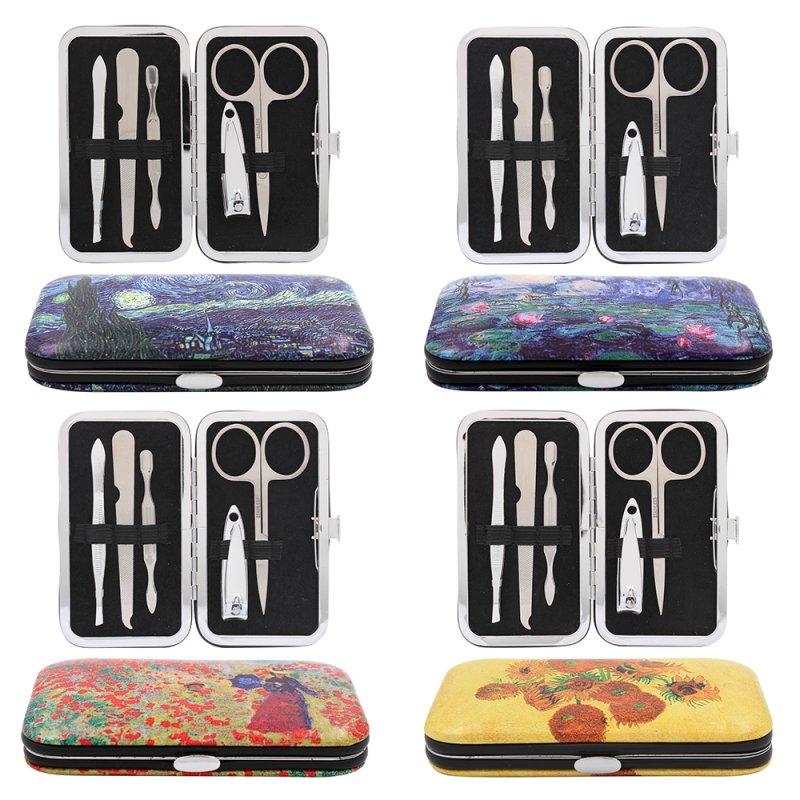 lesser & pavey ARTISTS MANICURE SET 4 ASST VAN GOGH CLAUDE MONET LP74214