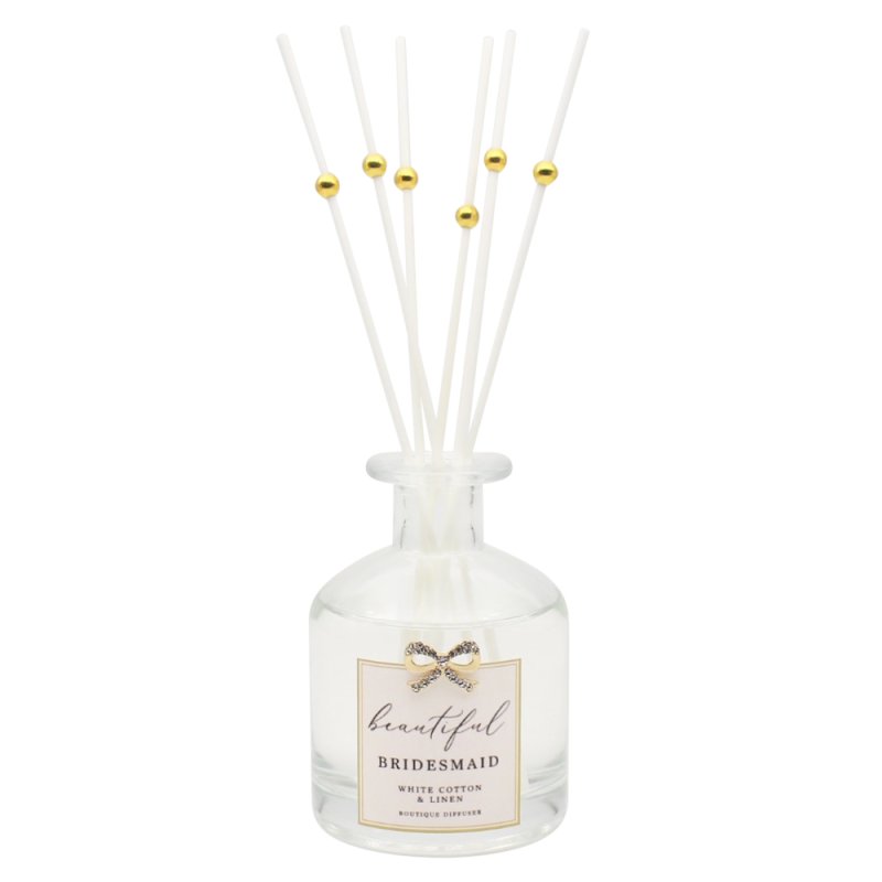 Lesser & Pavey BEAUTIFUL BRIDESMAID DIFFUSER WHITE COTTON & LINEN - 200ML LP49741