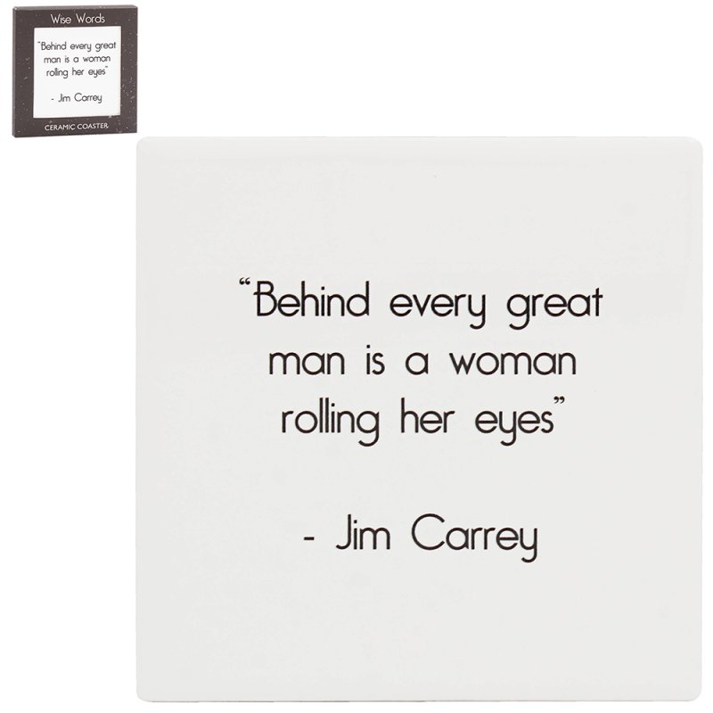 Lesser & Pavey BEHIND EVERY GREAT MAN COASTER LP96959