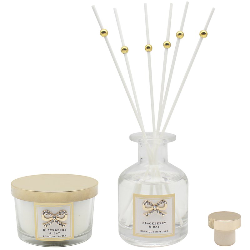 Lesser & Pavey BLACKBERRY & BAY CANDLE & DIFFMADELAINE 120ML 16HRS LP74295