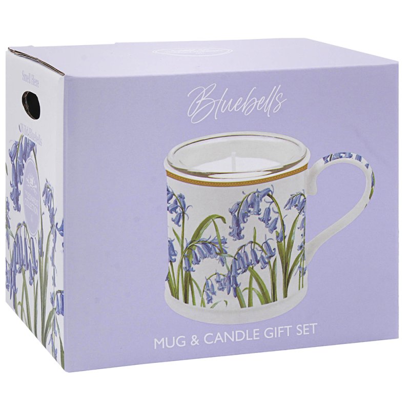 Lesser & Pavey BLUE BELL CANDLE GIFT SET WILD BLUEBELLS LP76669