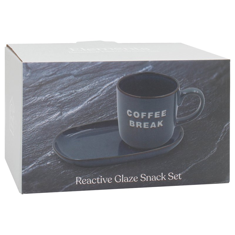 Lesser & Pavey COFFEE BREAK SNACK SET-BLU/GRE LP76363