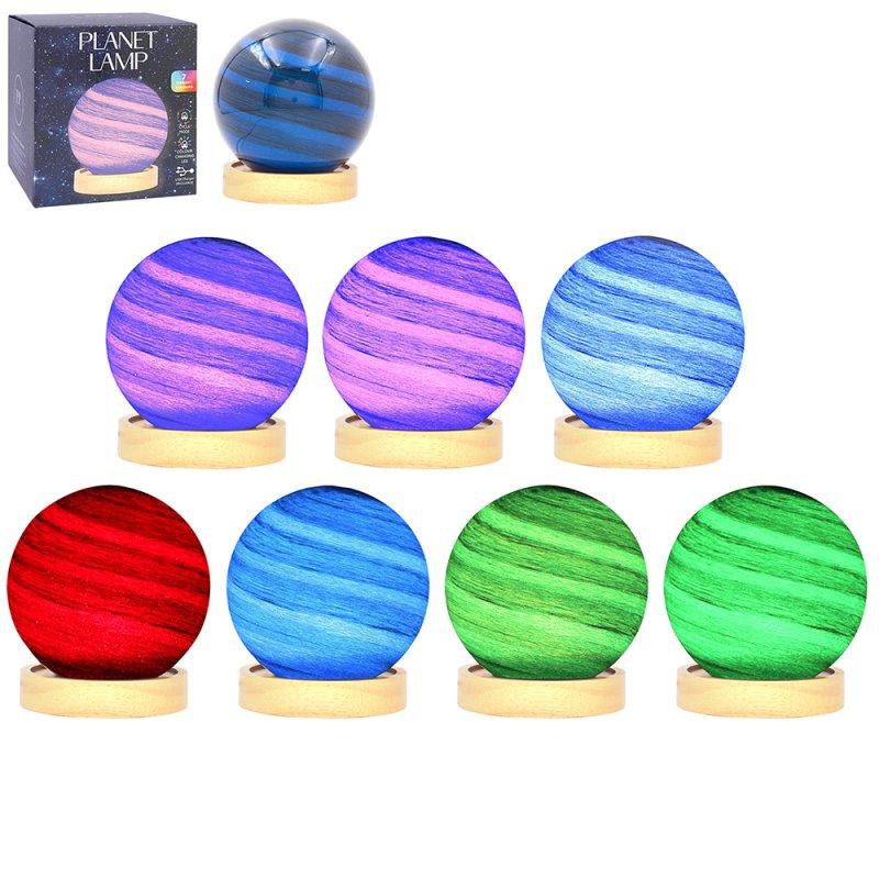 Lesser & Pavey COSMIC PLANET LAMP DARK BLUE 12CM LP76503