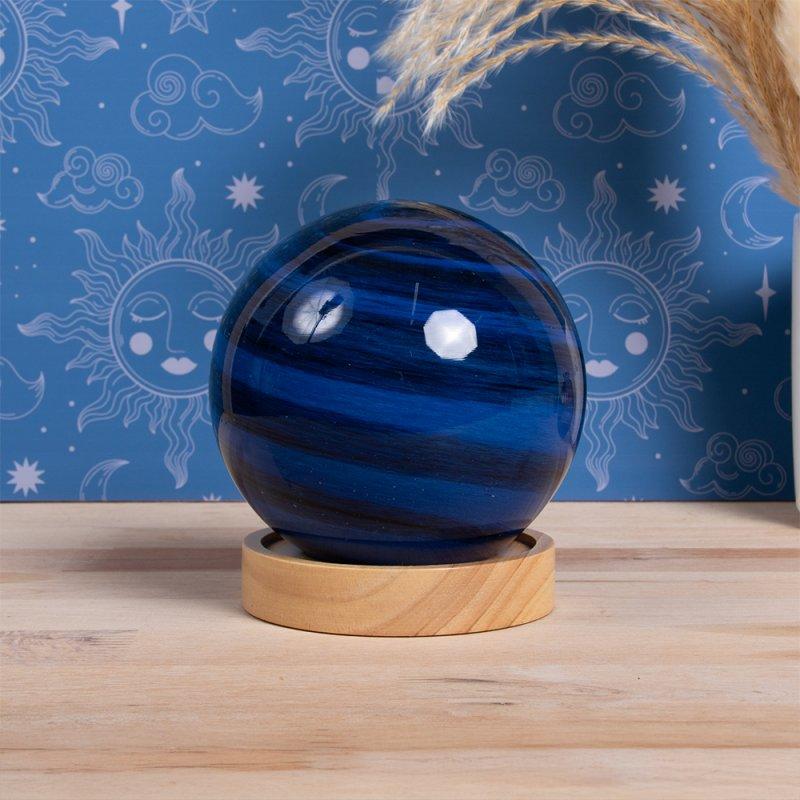 Lesser & Pavey COSMIC PLANET LAMP DARK BLUE 12CM LP76503