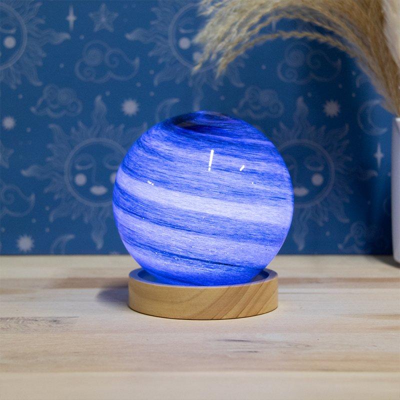 lesser & pavey COSMIC PLANET LAMP DARK BLUE 12CM LP76503