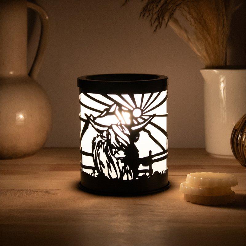 Lesser & Pavey DESIRE AROMA LAMP HIGHLAND COW LP76246