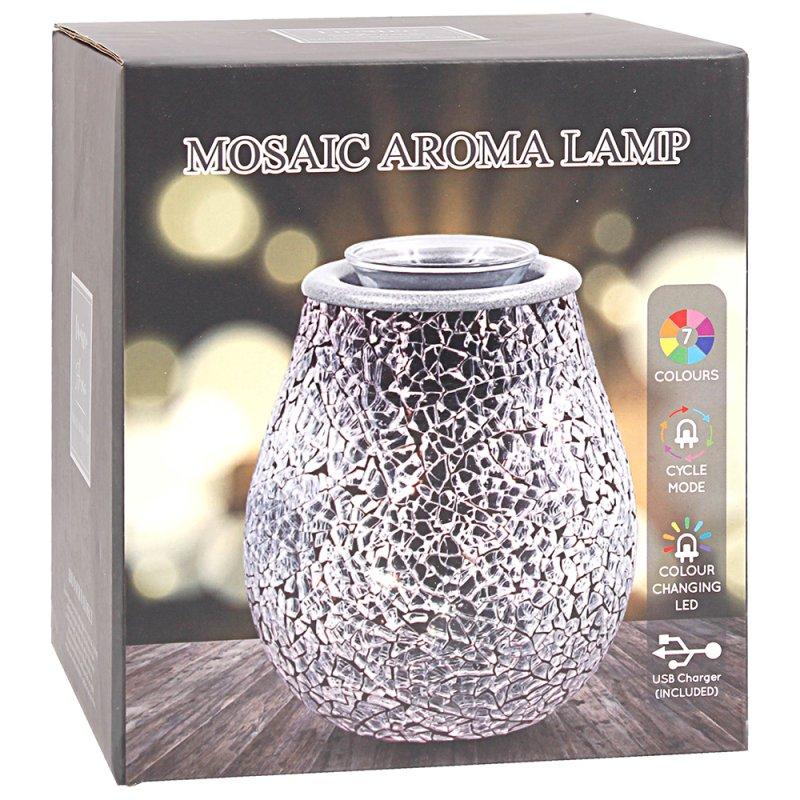 Lesser & Pavey DESIRE AROMA LAMP MOSAIC COLOUR CHANGE LP76300