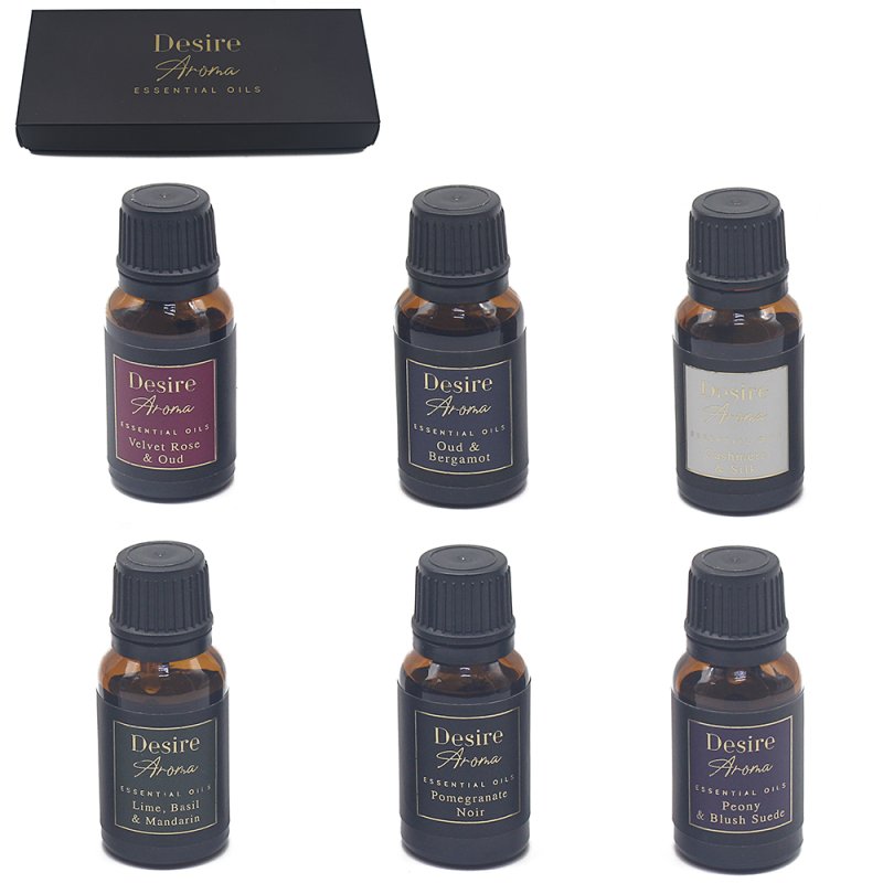 Lesser & Pavey ESSENTIAL OILS SCENTS 6PK 15ML LP74863