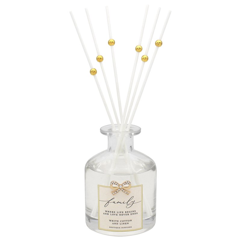 Lesser & Pavey FAMILY LIFE DIFFUSER 200ML WHITE COTTON & LINEN LP49287