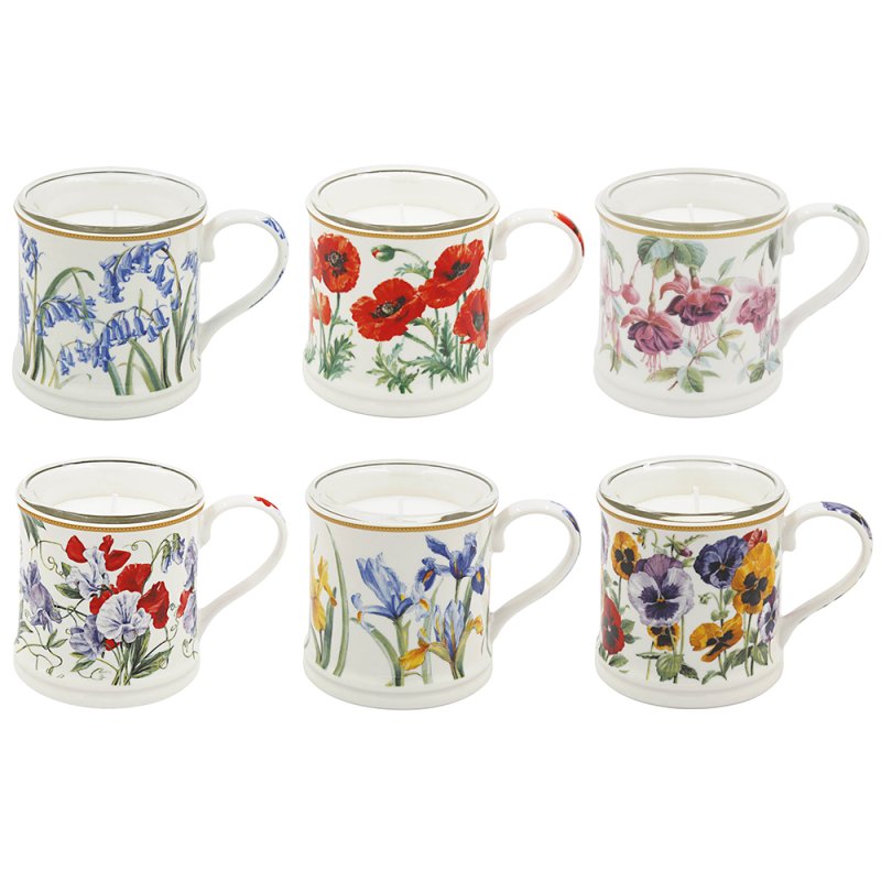 Lesser & Pavey FLORAL CANDLE GIFT SET 6 ASS 6 ASST LP76670