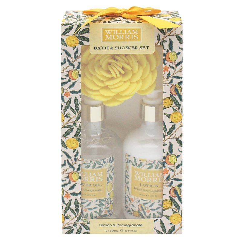 Lesser & Pavey FRUITS BATH & SHOWER SET LEMON & POMEGRANATE LP75237