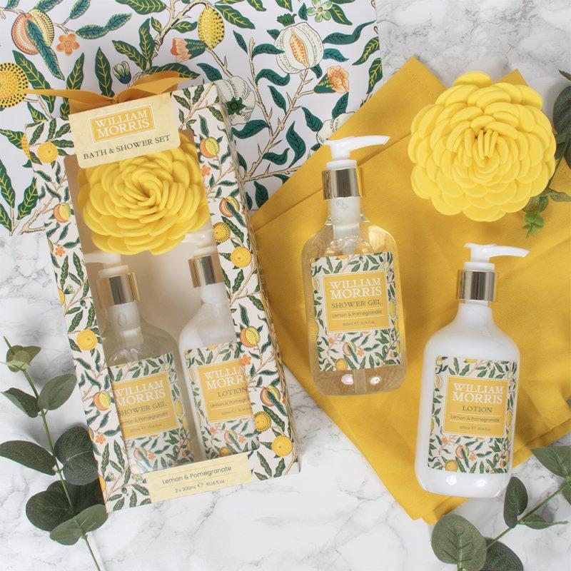 lesser & pavey FRUITS BATH & SHOWER SET LEMON & POMEGRANATE LP75237