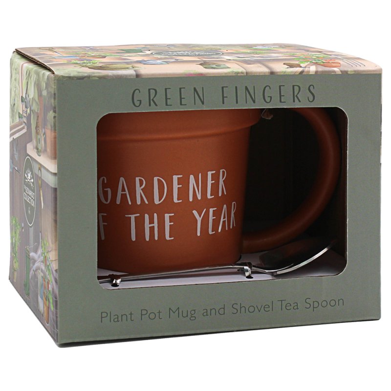 Lesser & Pavey GARDENER OF THE YEAR MUG&SPOON LP75476