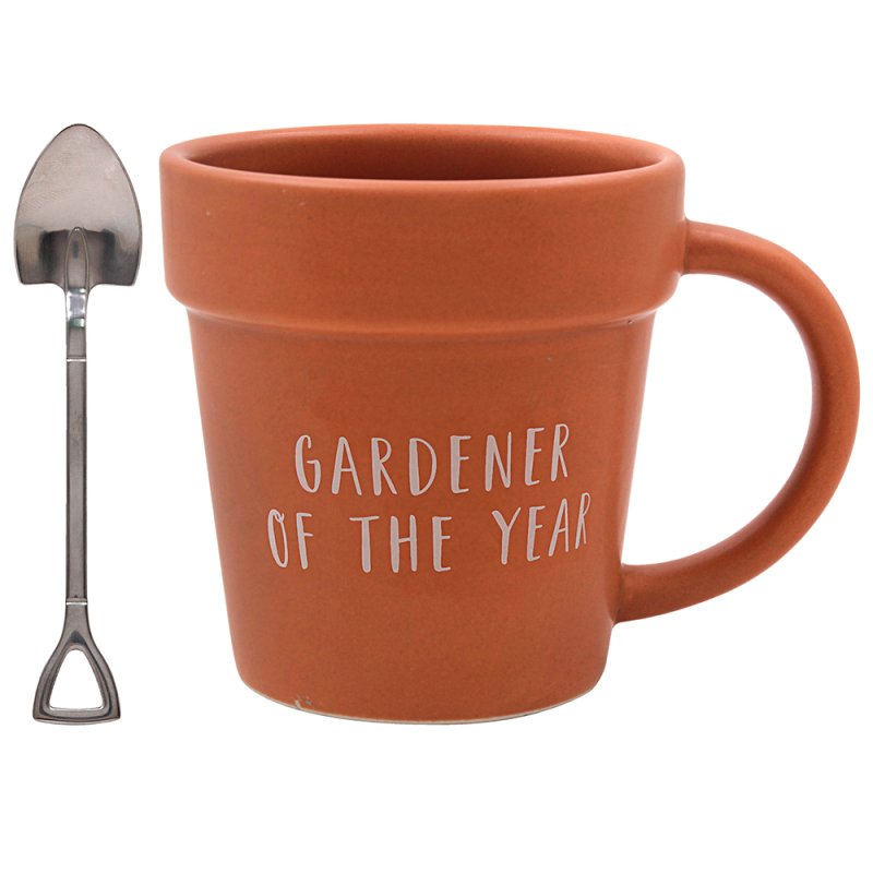 Lesser & Pavey GARDENER OF THE YEAR MUG&SPOON LP75476
