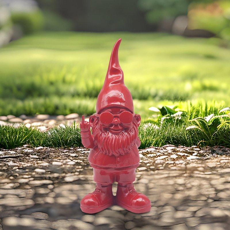 lesser & pavey GNOMES BEHAVING BADLY RED 15CM LP75264