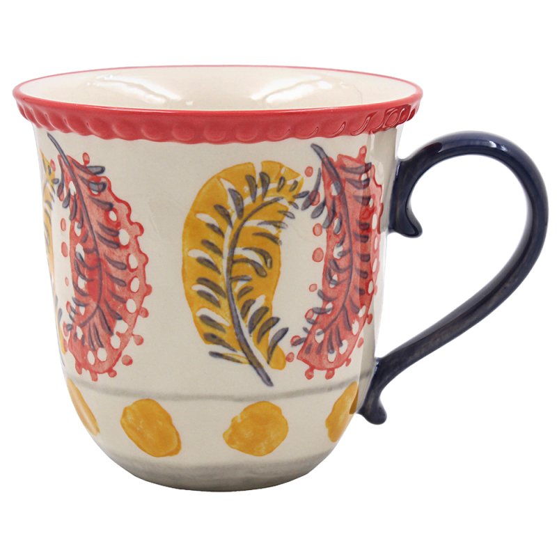 lesser & pavey HAND PAINTED FLORAL MUG UNBOXED LP76310