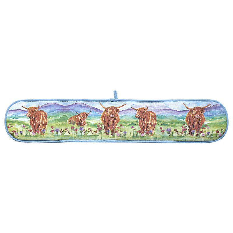 lesser & pavey HIGHLAND COW DOUBLE OVEN GLOVE LP76707