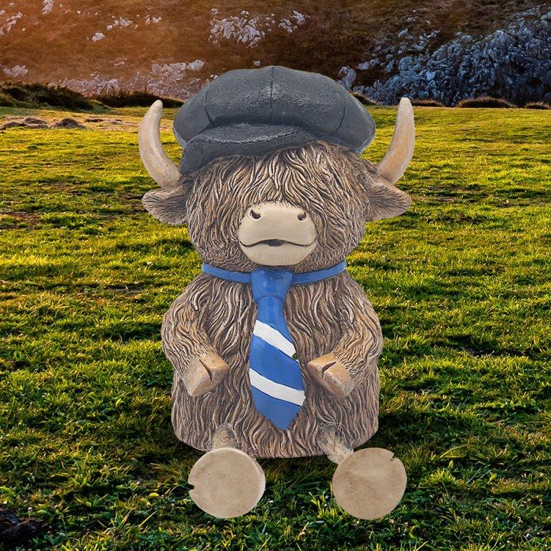 lesser & pavey HIGHLAND COW MONEYBANK FLATCAP LP75058