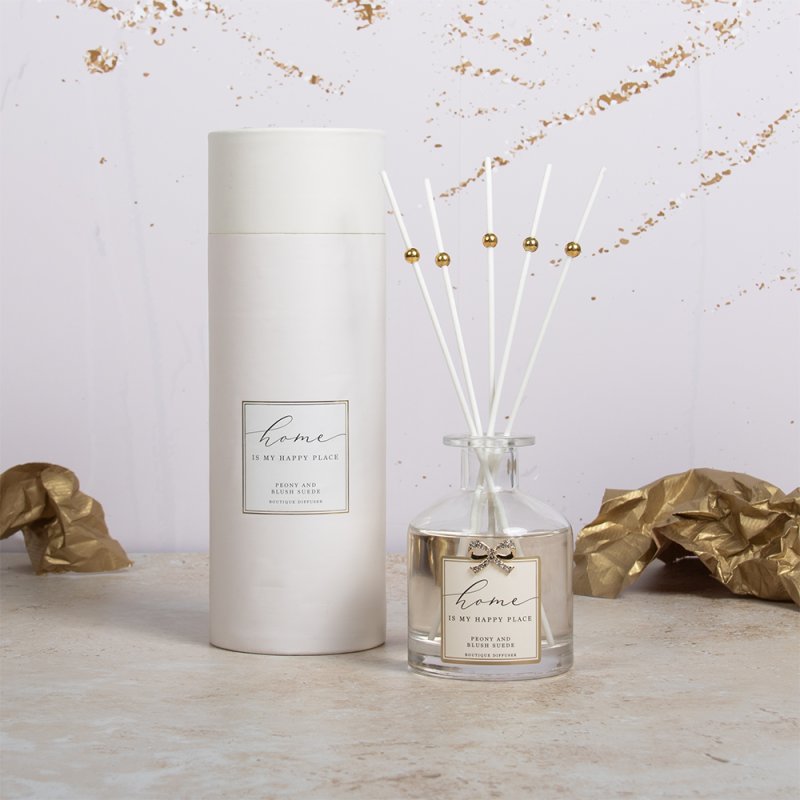 lesser & pavey HOME DIFFUSER 200ML PEONY & BLUSH SUEDE LP49291