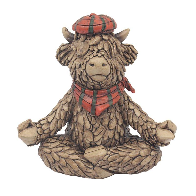Lesser & Pavey HUGHIE HIGHLAND COW YOGATARTAN LP76257