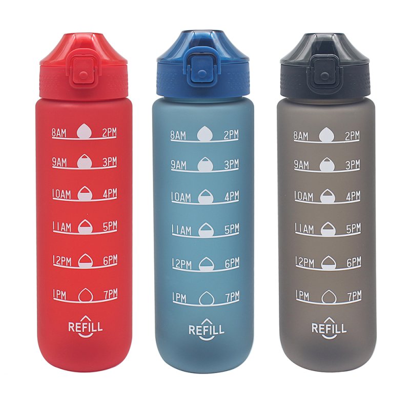 lesser & pavey HYDRATION BOTTLE COLOURS 3ASSTBLUE GREY RED LP73682
