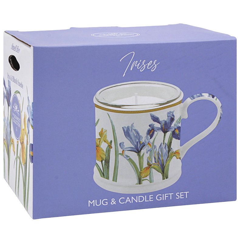 Lesser & Pavey IRIS CANDLE GIFT SET IRIS & BLUSH SUEDES LP76667