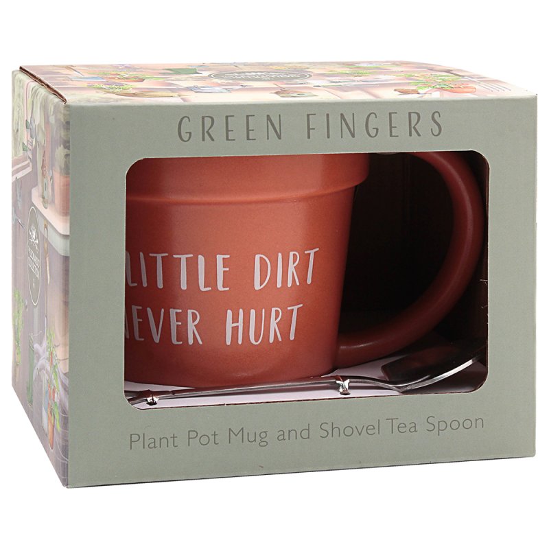 Lesser & Pavey A LITTLE DIRT MUG & SPOON LP76309