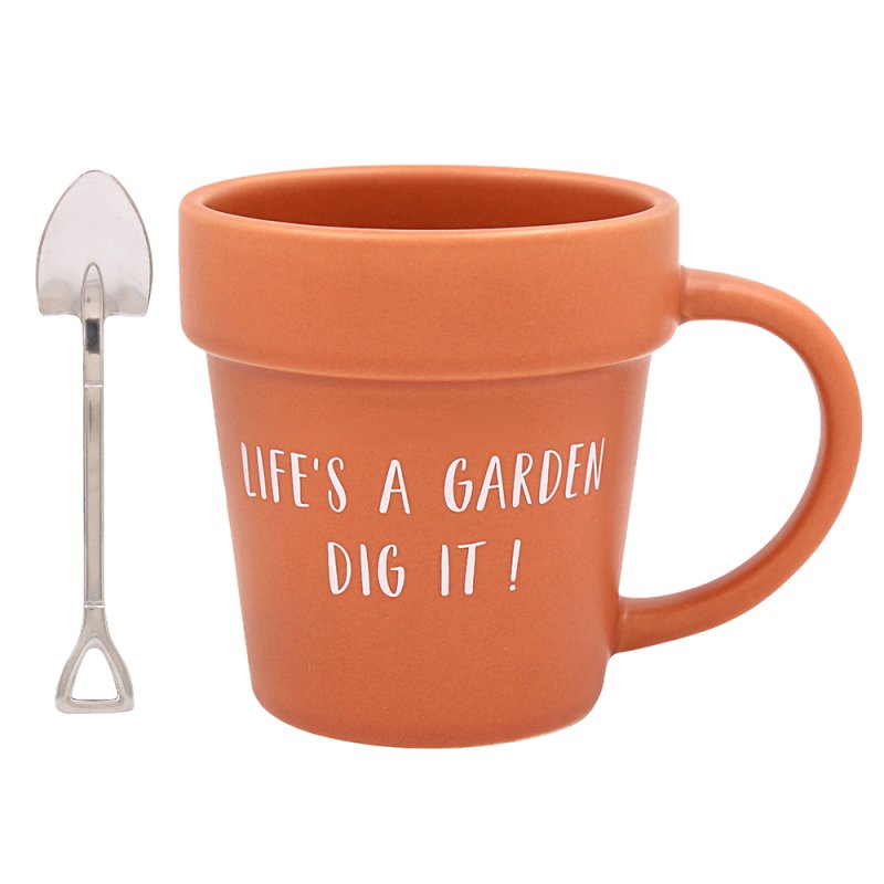 Lesser & Pavey A LITTLE DIRT MUG & SPOON LP76309