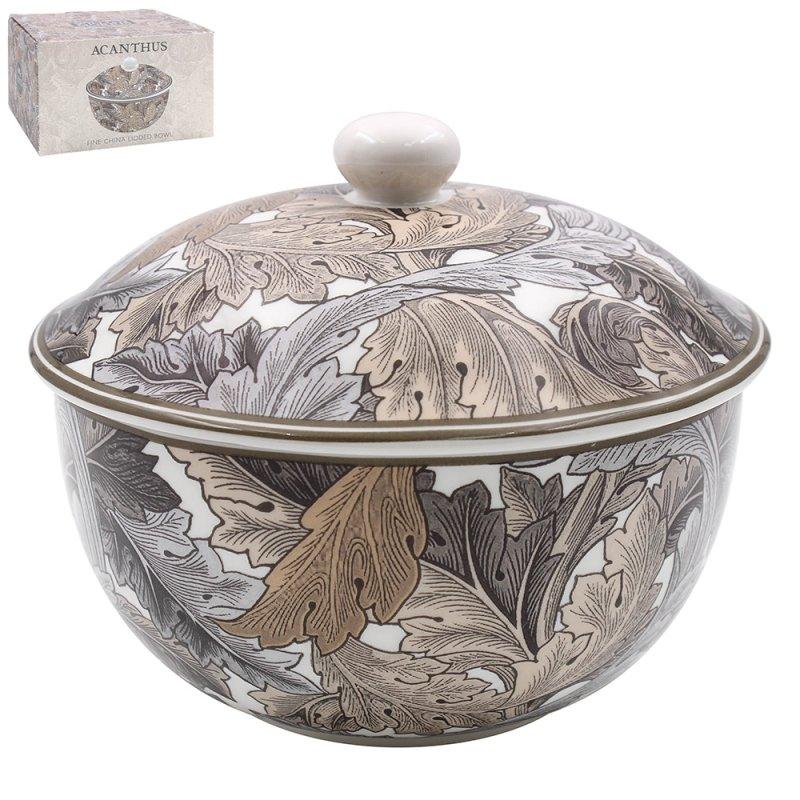 Lesser & Pavey ACANTHUS BOWL W/LID 13CM LP95092