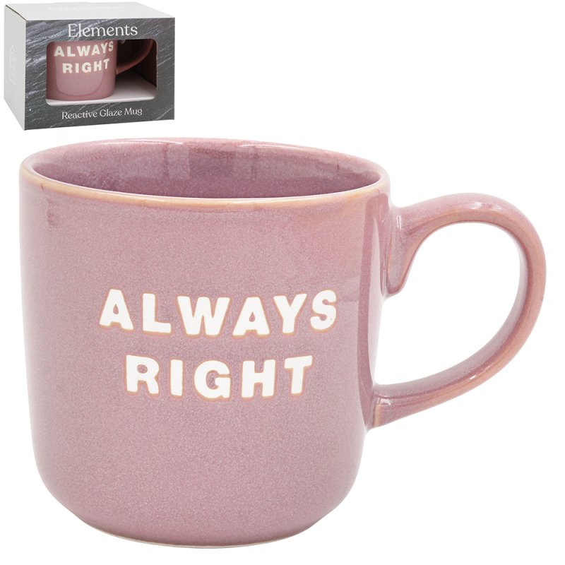 Lesser & Pavey ALWAYS RIGHT MUG LP76401