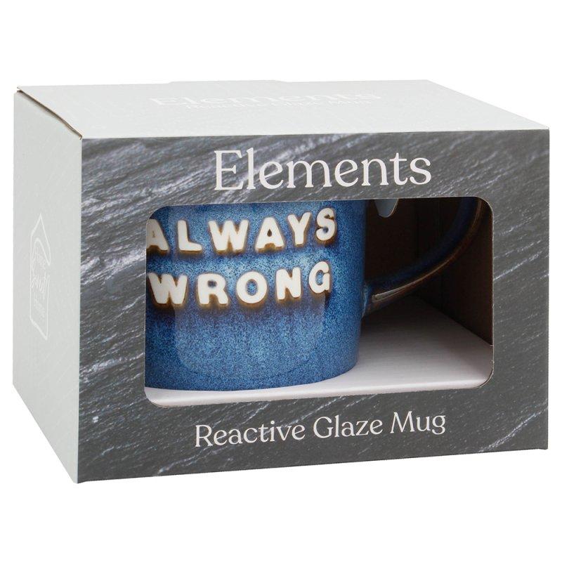 Lesser & Pavey ALWAYS WRONG MUG LP76402