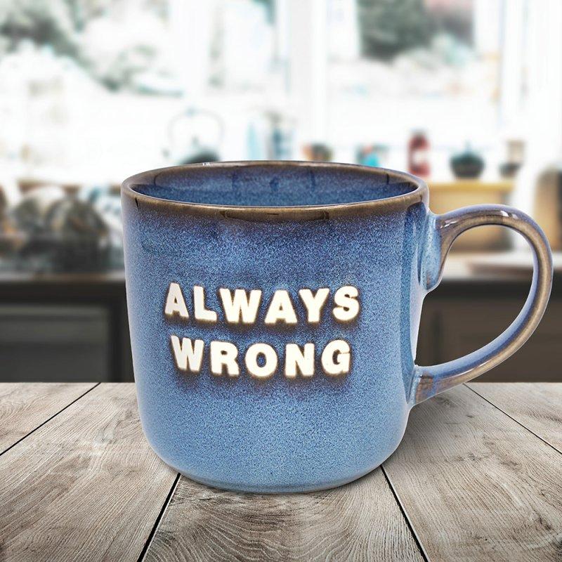 lesser & pavey ALWAYS WRONG MUG LP76402