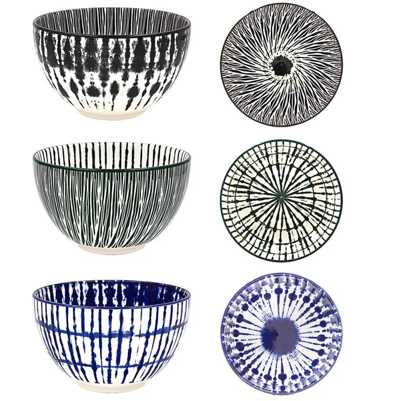 lesser & pavey AMARI BOWL 13CM 3 ASST LP76326