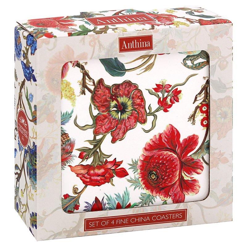 Lesser & Pavey ANTHINA CERAMIC COASTERS S4 LP96056