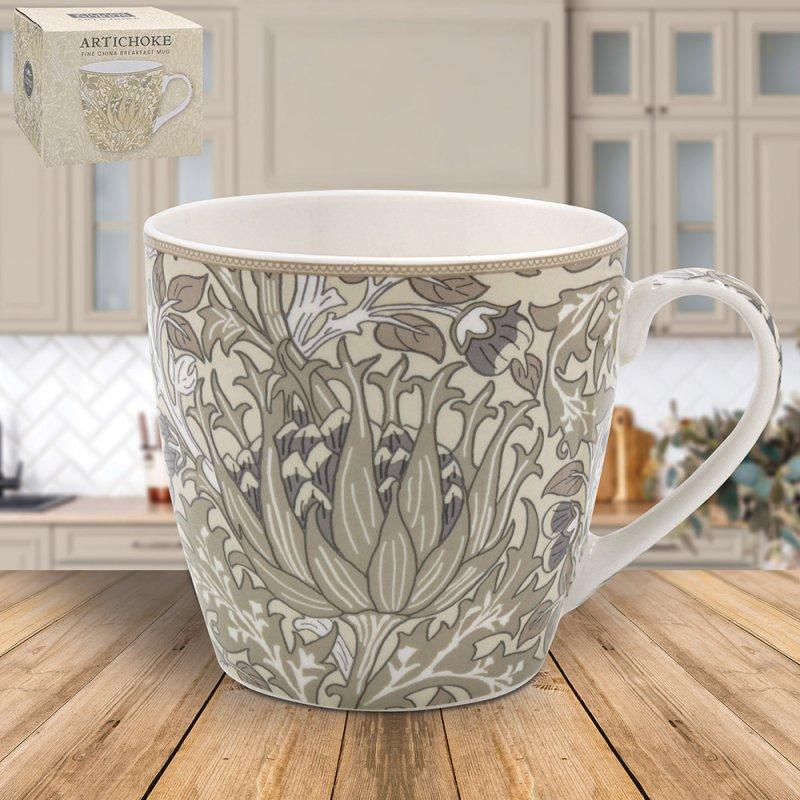 lesser & pavey ARTICHOKE BREAKFAST MUG LP96654