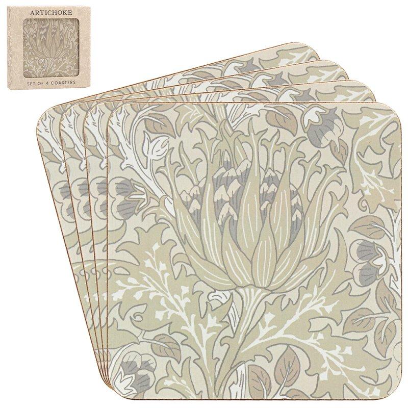 Lesser & Pavey ARTICHOKE COASTERS SET 4 LP96665