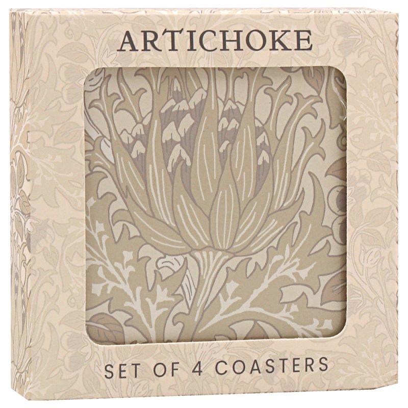 Lesser & Pavey ARTICHOKE COASTERS SET 4 LP96665