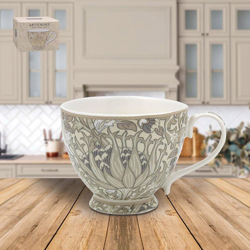 lesser & pavey ARTICHOKE FOOTED MUG LP96699
