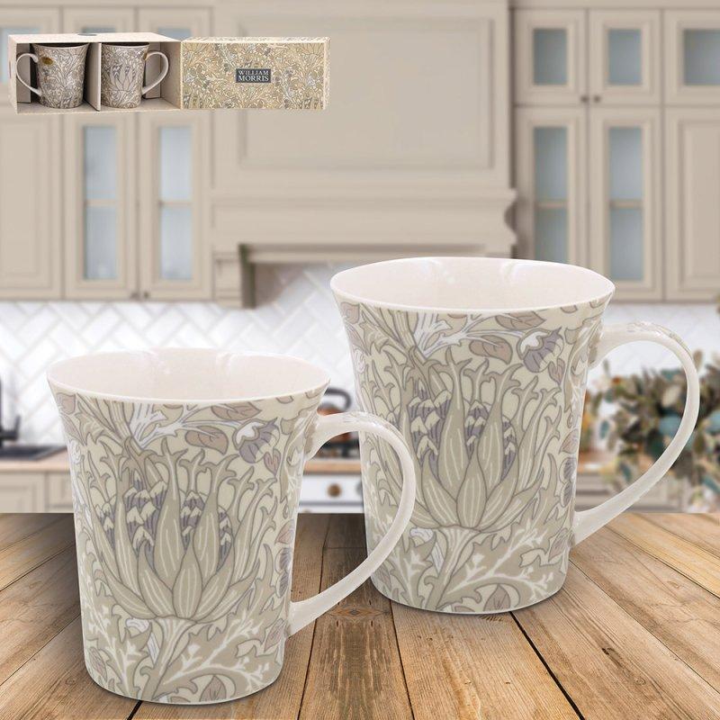 lesser & pavey ARTICHOKE MUGS SET 2 LP96657