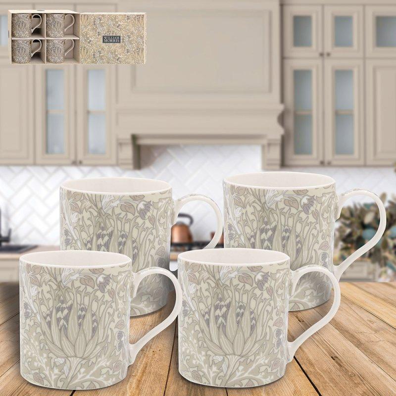 lesser & pavey ARTICHOKE MUGS SET 4 LP96658
