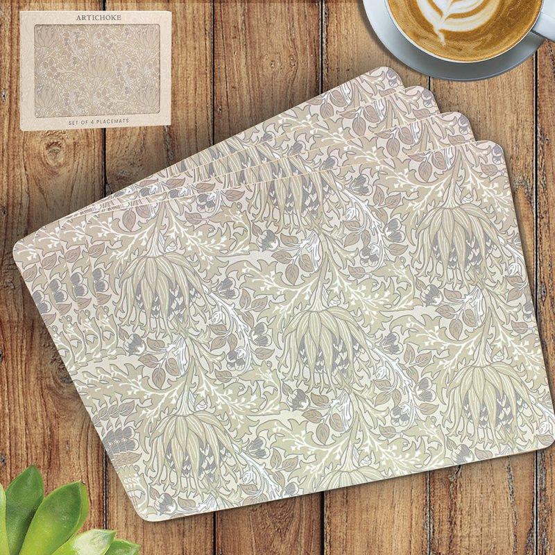 lesser & pavey ARTICHOKE PLACEMATS SET 4 LP96666