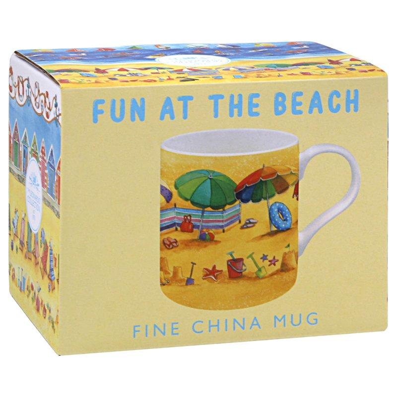Lesser & Pavey BEACH MUG 4 ASST LP96472