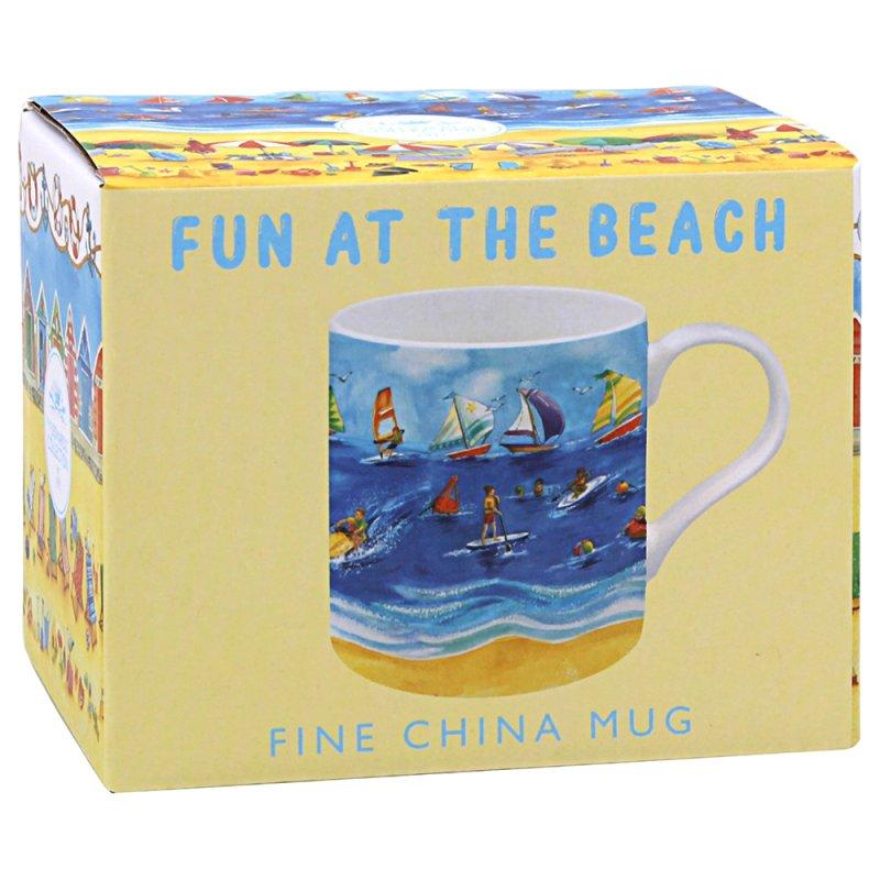 Lesser & Pavey BEACH MUG 4 ASST LP96472