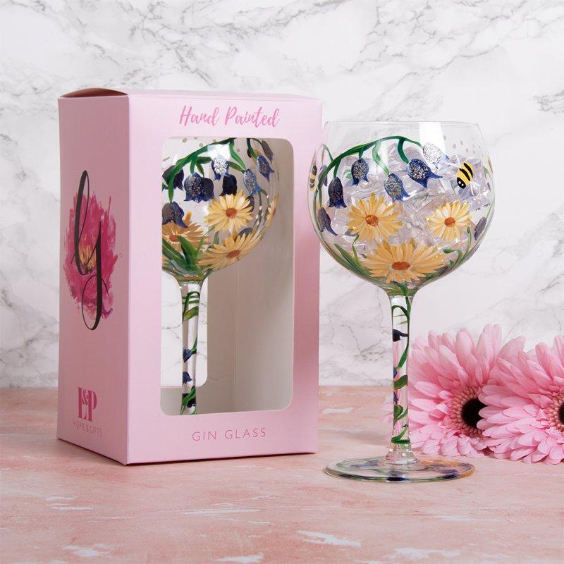 lesser & pavey BLUEBELLS GIN GLASS LP72905