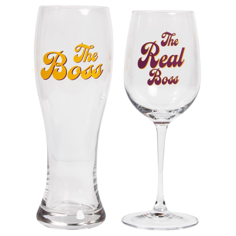 Lesser & Pavey BOSS REAL BOSS GLASS SET 2 LP76617