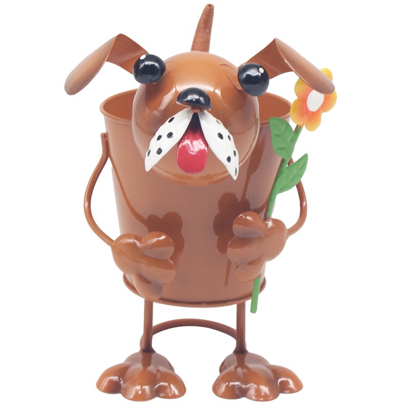 Lesser & Pavey BRIGHT EYES DOG PLANTER LP74714