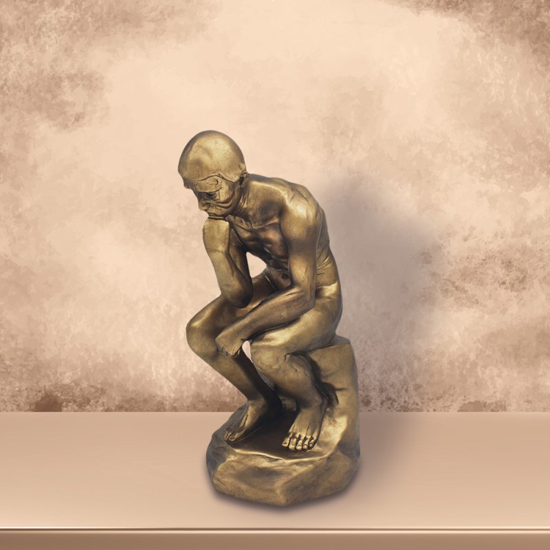 lesser & pavey BRONZED THINKER LP74476